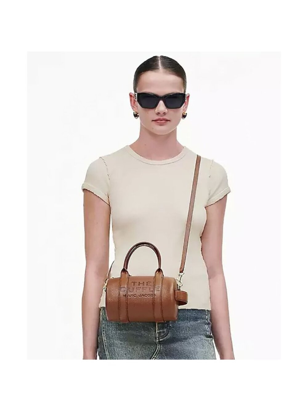 Marc Jacobs Women's The Mini Duffle Bag Argan Oil Brown OS